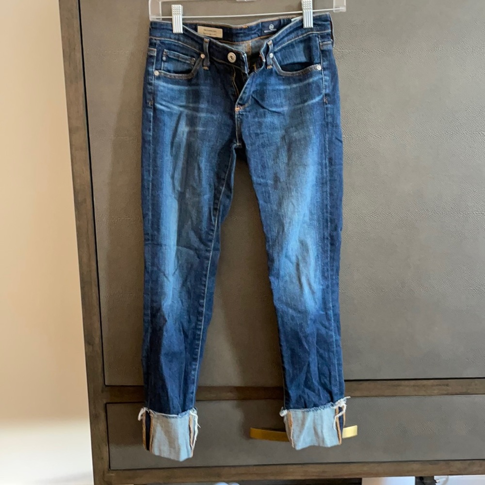 AG cuffed jeans